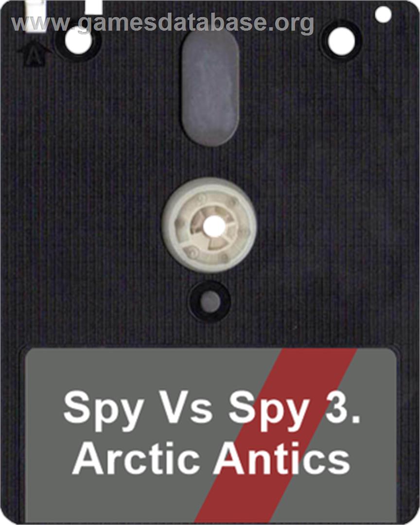 Spy vs. Spy III: Arctic Antics - Amstrad CPC - Artwork - Disc