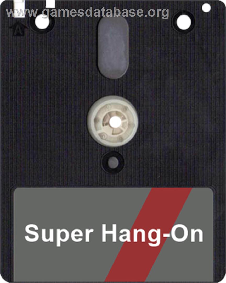 Super Hang-On - Amstrad CPC - Artwork - Disc