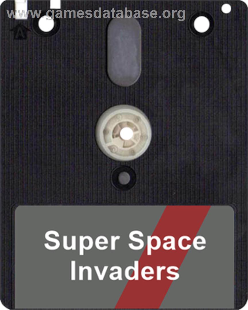 Super Space Invaders - Amstrad CPC - Artwork - Disc