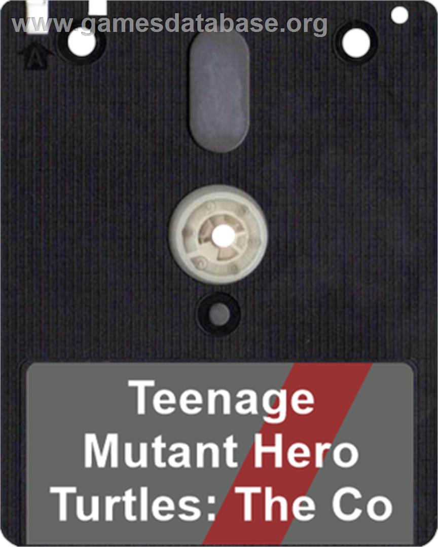 Teenage Mutant Hero Turtles - Amstrad CPC - Artwork - Disc