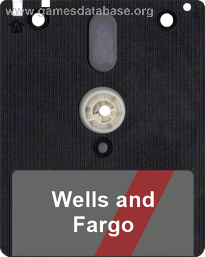 Wells & Fargo - Amstrad CPC - Artwork - Disc