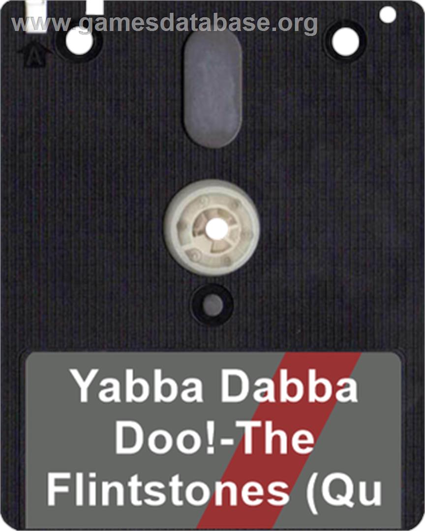 Yabba Dabba Doo! - Amstrad CPC - Artwork - Disc