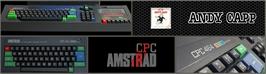 Arcade Cabinet Marquee for Andy Capp.