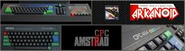 Arcade Cabinet Marquee for Arkanoid.