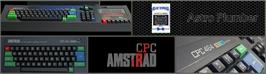 Arcade Cabinet Marquee for Astro Plumber.