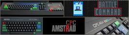 Arcade Cabinet Marquee for Battle Command.