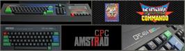 Arcade Cabinet Marquee for Bionic Commando.