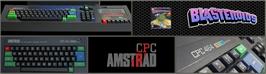 Arcade Cabinet Marquee for Blasteroids.