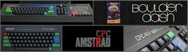 Arcade Cabinet Marquee for Boulder Dash.