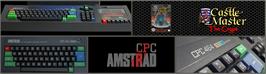 Arcade Cabinet Marquee for Castle Master 2 - The Crypt.