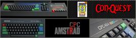 Arcade Cabinet Marquee for Con-Quest.