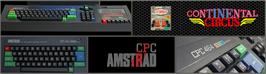 Arcade Cabinet Marquee for Continental Circus.