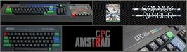 Arcade Cabinet Marquee for Convoy Raider.
