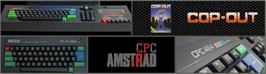 Arcade Cabinet Marquee for Cop-Out.