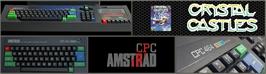 Arcade Cabinet Marquee for Crystal Castles.