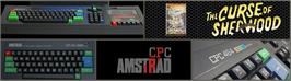 Arcade Cabinet Marquee for Curse Of Sherwood, The.