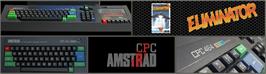 Arcade Cabinet Marquee for Eliminator.