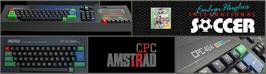 Arcade Cabinet Marquee for Emlyn Hughes International Soccer.