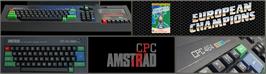 Arcade Cabinet Marquee for European Champions.