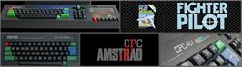 Arcade Cabinet Marquee for Fighter Pilot.