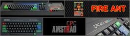 Arcade Cabinet Marquee for Fire Ant.