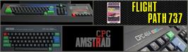 Arcade Cabinet Marquee for Flight Path 737.