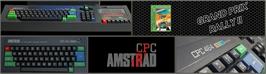 Arcade Cabinet Marquee for Grand Prix Rally II.