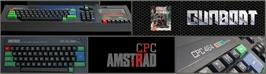 Arcade Cabinet Marquee for Gunboat - River Combat Simulation.