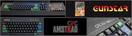 Arcade Cabinet Marquee for Gunstar.