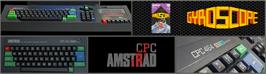 Arcade Cabinet Marquee for Gyroscope.