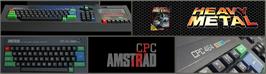 Arcade Cabinet Marquee for Heavy Metal.