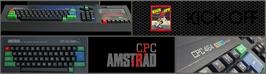 Arcade Cabinet Marquee for Kick Off.