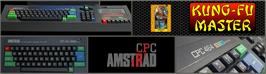 Arcade Cabinet Marquee for Kung-Fu Master.