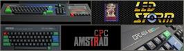 Arcade Cabinet Marquee for L.E.D. Storm.