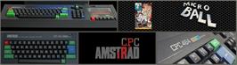 Arcade Cabinet Marquee for Microball.