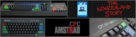 Arcade Cabinet Marquee for New Zealand Story, The.