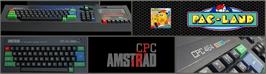 Arcade Cabinet Marquee for Pac-Land.