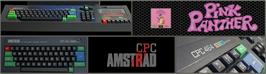 Arcade Cabinet Marquee for Pink Panther.