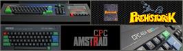 Arcade Cabinet Marquee for Prehistorik.