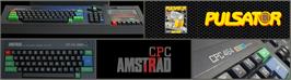 Arcade Cabinet Marquee for Pulsator.