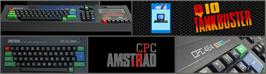 Arcade Cabinet Marquee for Q10 Tankbuster.