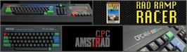 Arcade Cabinet Marquee for Rad Ramp Racer.
