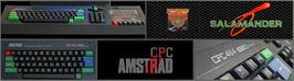 Arcade Cabinet Marquee for Salamander.