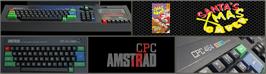 Arcade Cabinet Marquee for Santa's Xmas Caper.