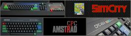 Arcade Cabinet Marquee for Sim City.