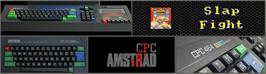 Arcade Cabinet Marquee for Slap Fight.