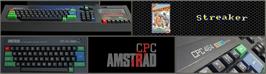 Arcade Cabinet Marquee for Streaker.