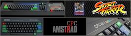 Arcade Cabinet Marquee for Street Fighter.