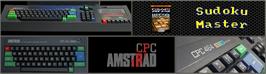 Arcade Cabinet Marquee for Sudoku Master.