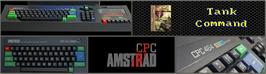 Arcade Cabinet Marquee for Tank Command.